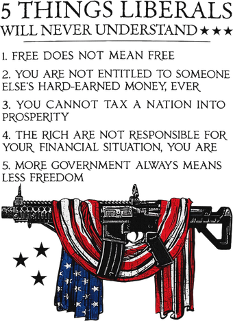 5 Thing Liberals Will Never Understand Women's Tank Top