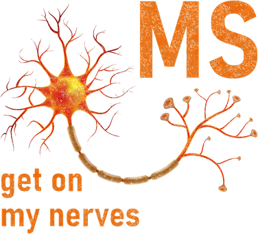 MS Get On My Nerves Neuron Humor Awareness Humor Neurons Women's Long Sleeve Shirt