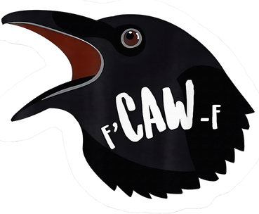 F-Caw-F Black Crow Women's Hoodie