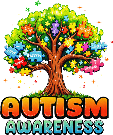 Autism Accept Understand Love Autism Awareness Tree Teacher Women's T-Shirt
