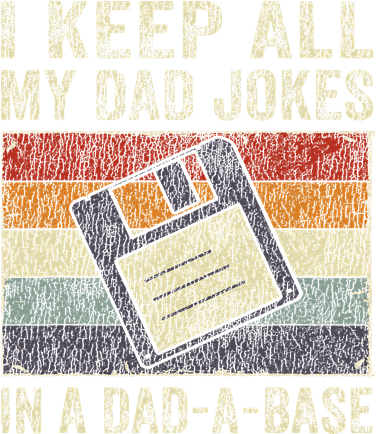 I Keep All My Dad Jokes In A Dad A Base Vintage Father Dad Hoodie