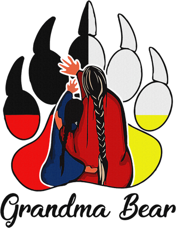 Grandma Bear Native American Doggie Tank