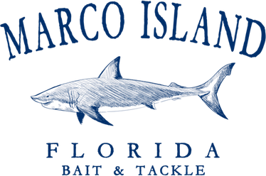 Cute Gift Marco Island Florida Shark Retro Arched Navy Blue Letters  Women's Tank Top