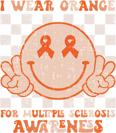 I Wear Orange For Multiple Sclerosis Awareness Ms Warrior Tumbler
