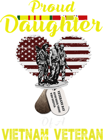 Proud Daughter Of A Vietnam Veteran Veterans Day Beanie