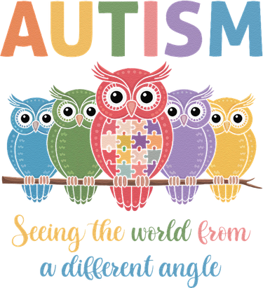 Owl Autism Seeing World Different Angle Awareness  Mom Polo