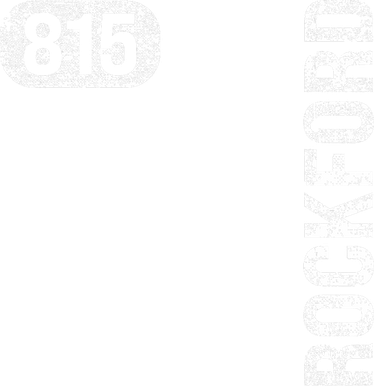 Il Hometown Love Retro Souvenir Rockford Illinois 815 Area Code Vintage Retro Apron