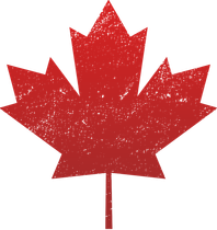 Canadian Red Maple Leaf Symbol Apron