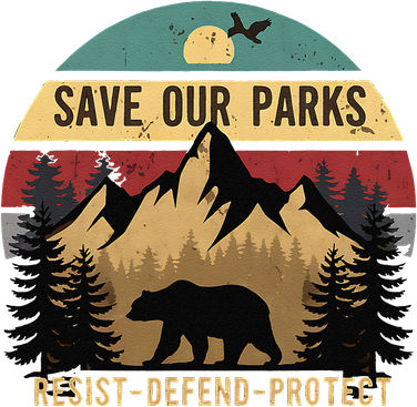 Save Our National Parks Parks Over Profits Bear Women's Sweatshirt