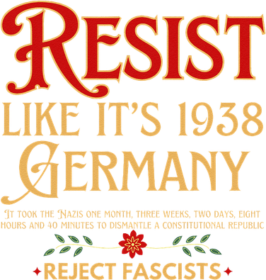 Anti-Fascism Resist Like Its 1938 Germany Reject Fascism Women's Hoodie