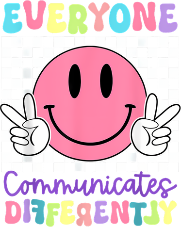 Everyone Communicates Differently Autism Awareness Teacher Coaster