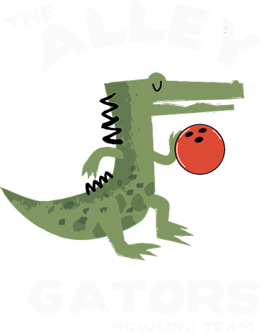 Alley Gators Bowling Doggie Tank