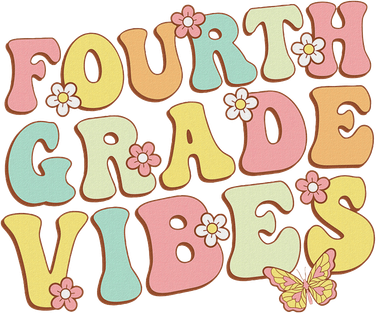 Fourth Grade Vibes Hello Team 4th Grade Teacher Retro Women's V-Neck T-Shirt