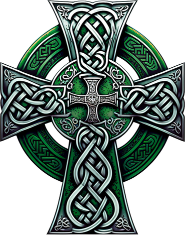 Irish Celtic Cross Knot Christian Holy Trinity Scottish Celt Tank Top