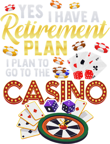 Casino Retirement Vegas Gambling Slot Gambler Lucky Poker Tote Bag