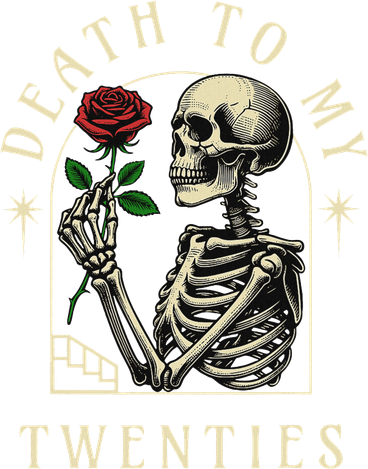 Death To My Twenties, Funny 30th Birthday , Death To My 20s Doggie Tank