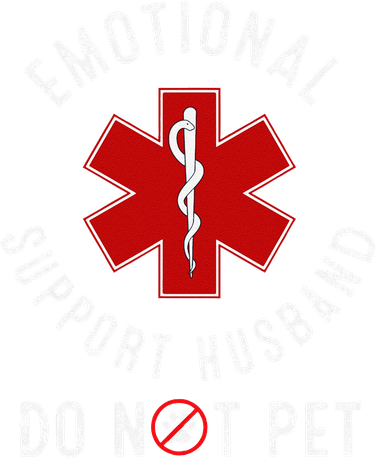 Emotional Support Husband Do Not Pet Tote Bag