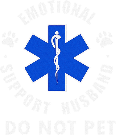 Emotional Support Husband Do Not Pet Kids Hoodie