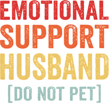 Emotional Support Husband Do Not Pet Kids Sweatshirt