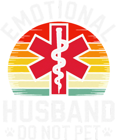Emotional Support Husband Do Not Pet Funny Husband Vintage Tank Top