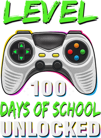 100th Day Of School Video Games Boy Gift Gamer Toddler Hoodie