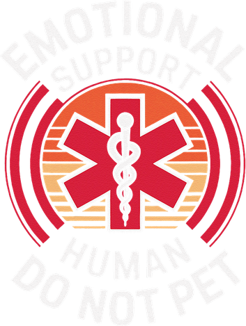 Emotional Support Husband Do Not Pet Funny Magnet