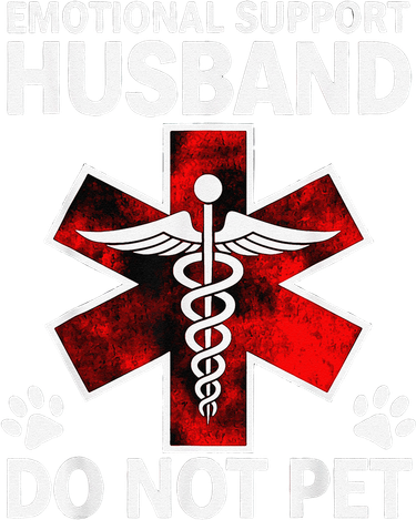 Emotional Support Husband Do Not Pet Toddler T-Shirt