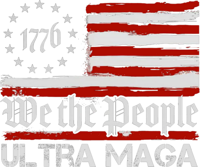 We The People Ultra MAGA Funny Kids Sweatshirt