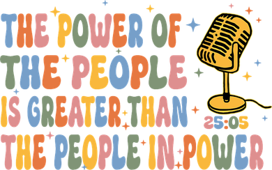 The People Of Power Is Greater Than The People In Power Women's Sweatshirt