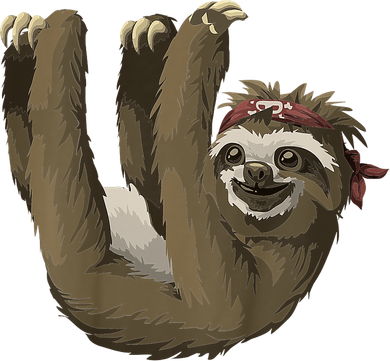 Cute Sloth - Retro Sloths Coffee Mug