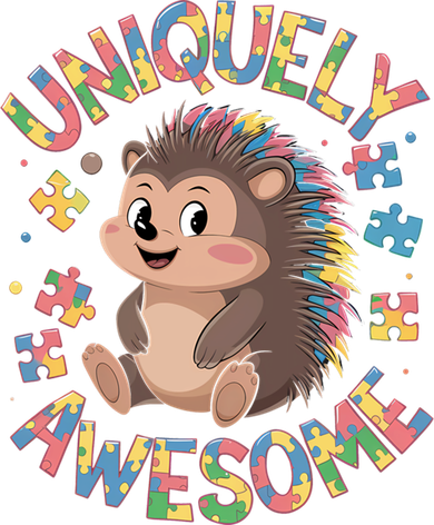 Funny Gift Autism Awareness Month Hedgehog Acceptance Neurodiversity  Coffee Mug