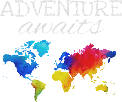 Travel Wanderlust World Map Adventure Traveler Gift 11oz C Handle Ceramic Mug