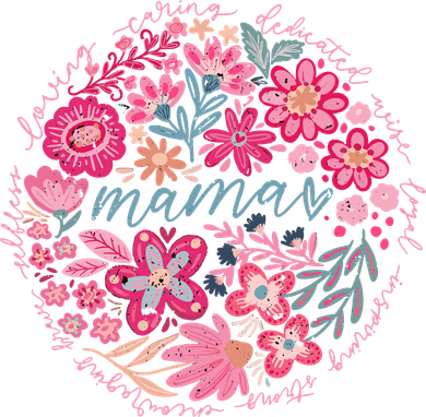 Boho Floral Mama She Is Mom Mothers Day Baby Bodysuit
