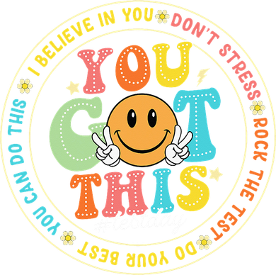 Test Day You Got This Rock The Test Teacher Testing Day Women's Tank Top