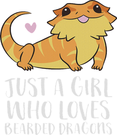 Just A Girl Who Loves Bearded Dragons Lizard Reptile Button