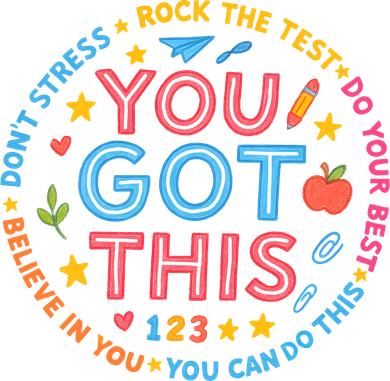 You Got This Rock The Test Do Your Best Don't Stress Toddler Hoodie