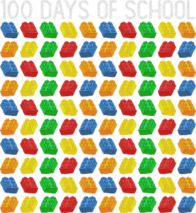 Master Builder Funny Building Blocks 100 Days Of School Apron