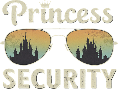 Princess Security Protection Retro Castle Matching Family Bucket Hat