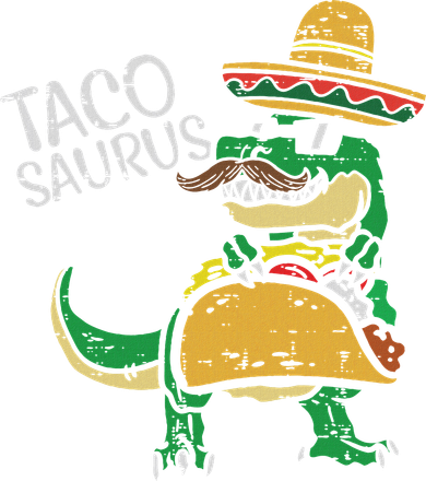 Tacosaurus Taco Dino Trex Cinco De Mayo Kids Sweatshirt
