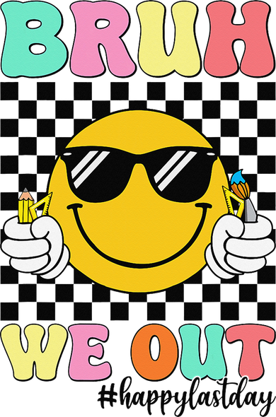 Bruh We Out Happy Last Day Of School Teacher Graduation Tote Bag