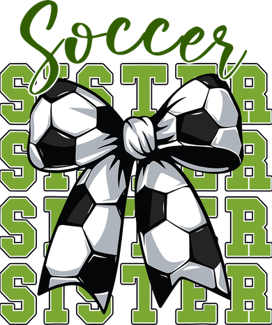 Soccer Sister Coquette Bow Cute Mom Toddler T-Shirt