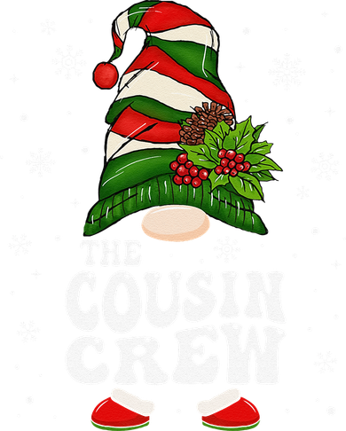 The Cousin Crew Funny Christmas Golf Towel