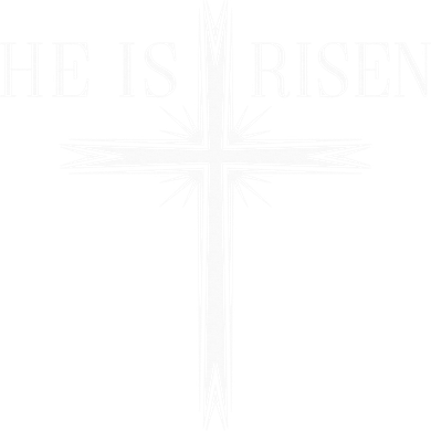 Easter Cross He Is Risen Jesus Christian Doggie Tank