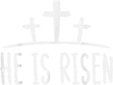 Easter He Is Risen Cross Religious Christian Doggie Tank