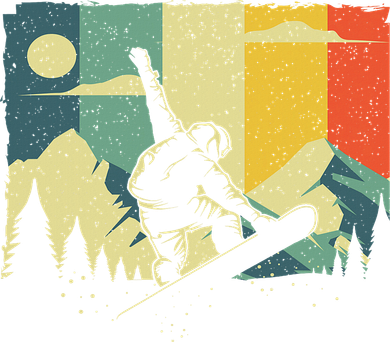 Cool Snowboarding Design For Women Vintage Snowboarder Beanie