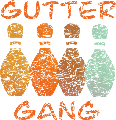 Gutter Gang Bowling Team Name Baby Bodysuit