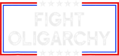 Fight Oligarchy Stand Against Corporate Greed Activist Coaster