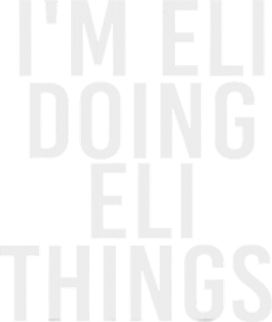 I'm Eli Doing Eli Things Funny Birthday Name Gift Idea Women's Hoodie