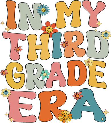 In My 3rd Grade Era Groovy Third Grade Back To School Cute Coaster