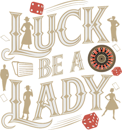 Luck Be A Lady Guys And Dolls Retro Casino Musical Theatre Kids T-Shirt